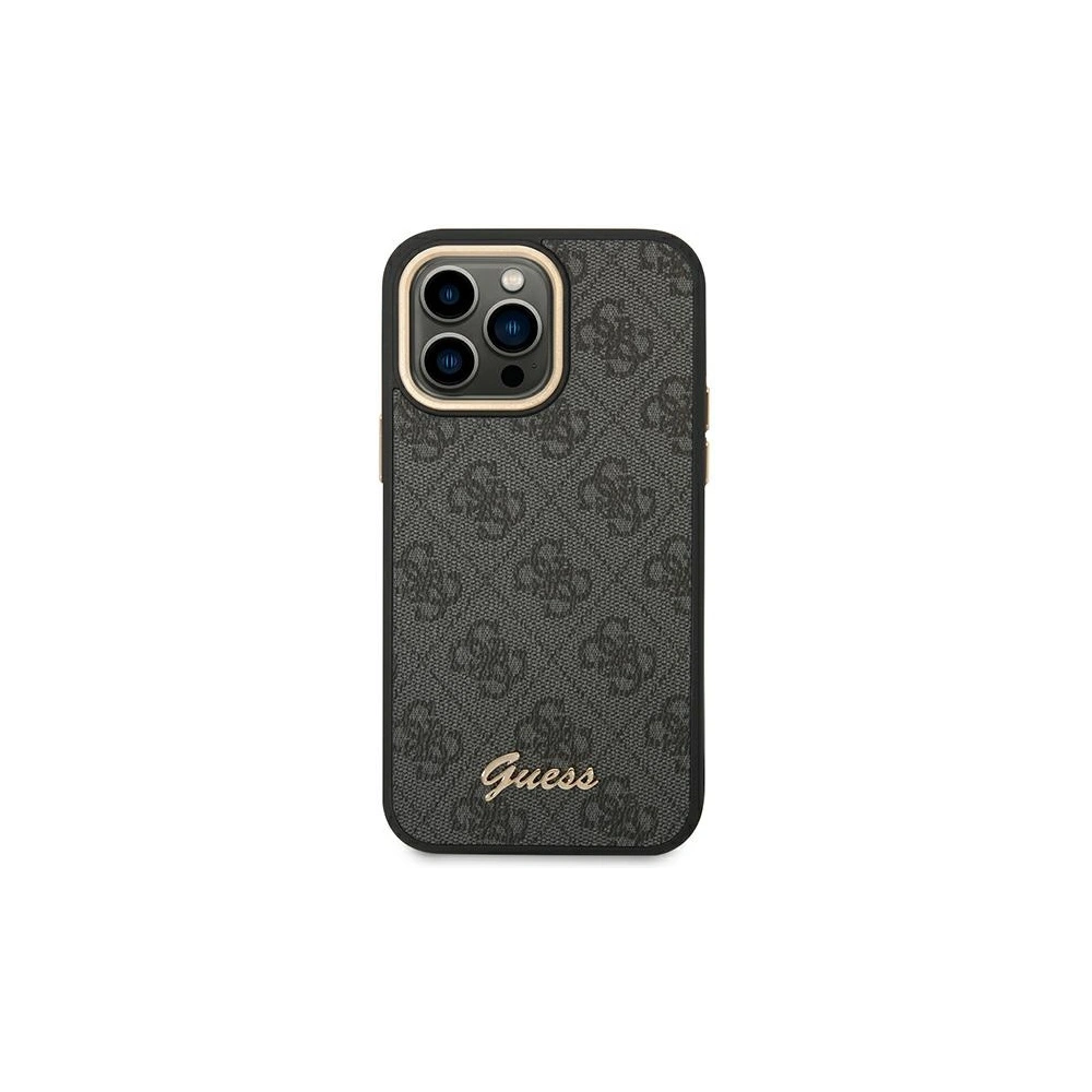Hurtownia GSM - Case Guess GUHCP14XHG4SHK Apple iPhone 14 Pro Max schwarz/black hard case 4G Vintage Gold Logo - GUE2127 - {ean13} - Hurt
