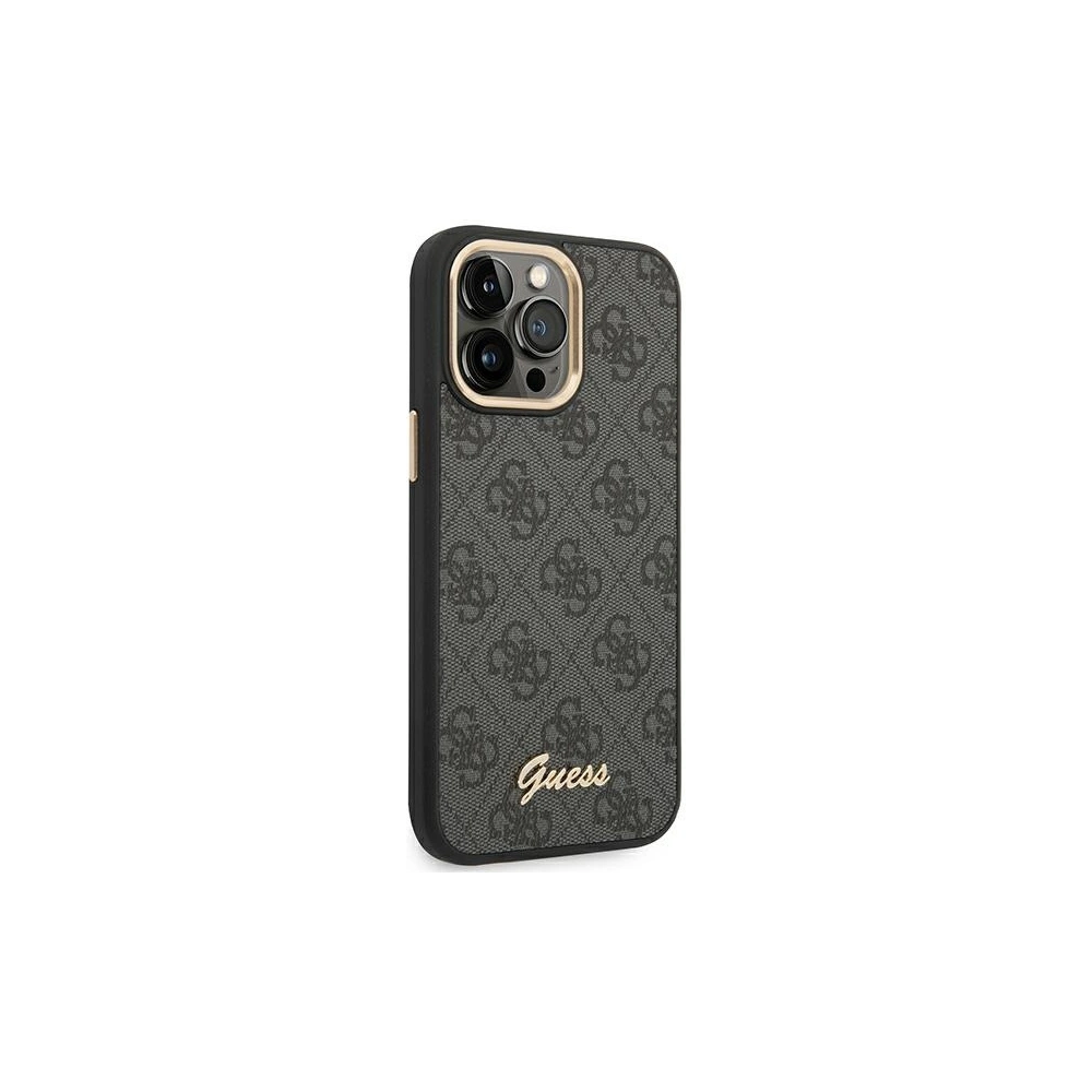 Hurtownia GSM - Case Guess GUHCP14XHG4SHK Apple iPhone 14 Pro Max schwarz/black hard case 4G Vintage Gold Logo - GUE2127 - {ean13} - Hurt