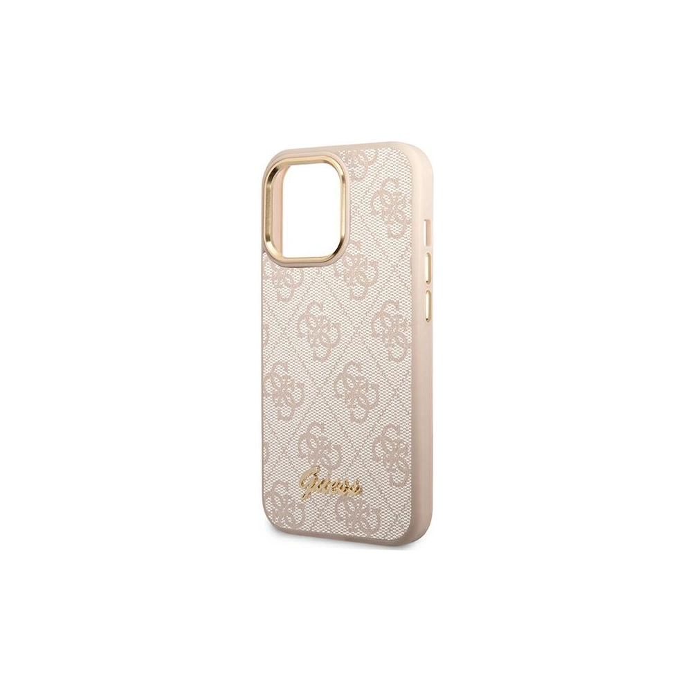Hurtownia GSM - Etui Guess GUHCP14XHG4SHP Apple iPhone 14 Pro Max różowy/pink hard case 4G Vintage Gold Logo - GUE2128 - {ean13} - Hurt