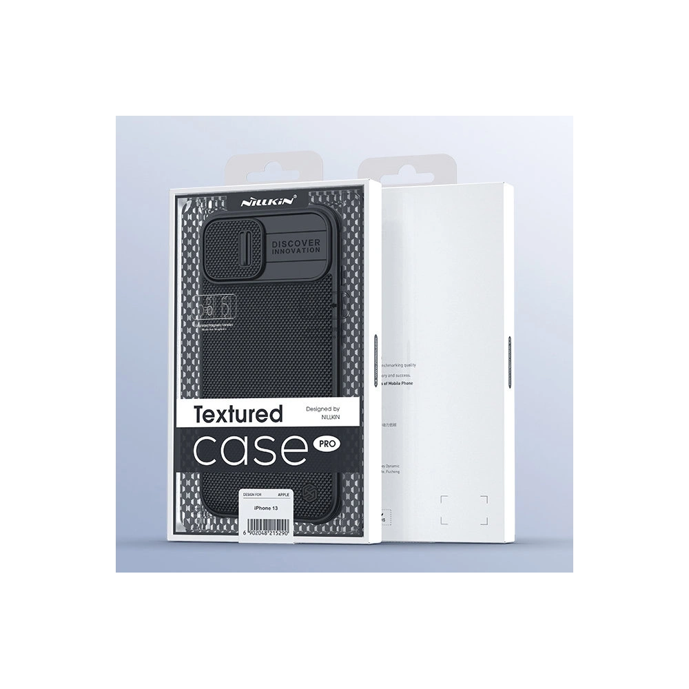 Hurtownia GSM - Etui Nillkin Texture Pro Magnetic MagSafe Apple iPhone 13 negru - NLK537 - {ean13} - Hurt