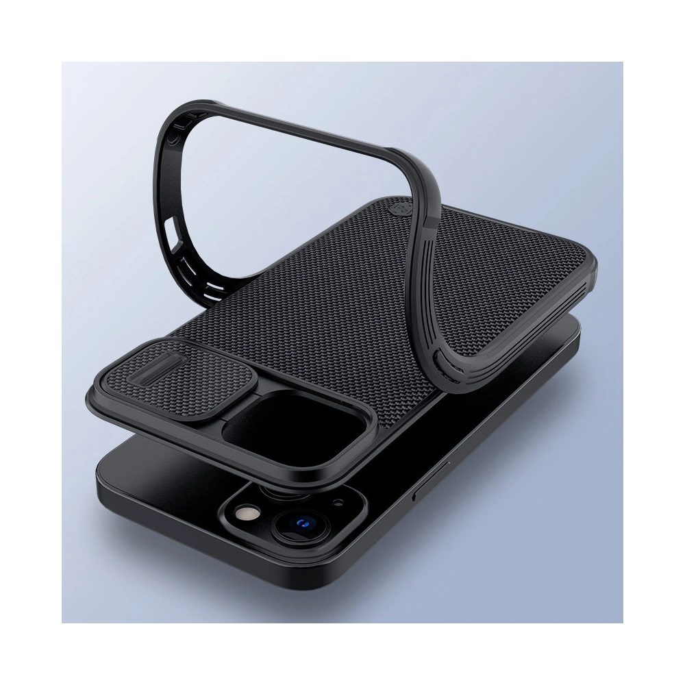 Hurtownia GSM - Etui Nillkin Texture Pro Magnetic MagSafe Apple iPhone 13 negru - NLK537 - {ean13} - Hurt