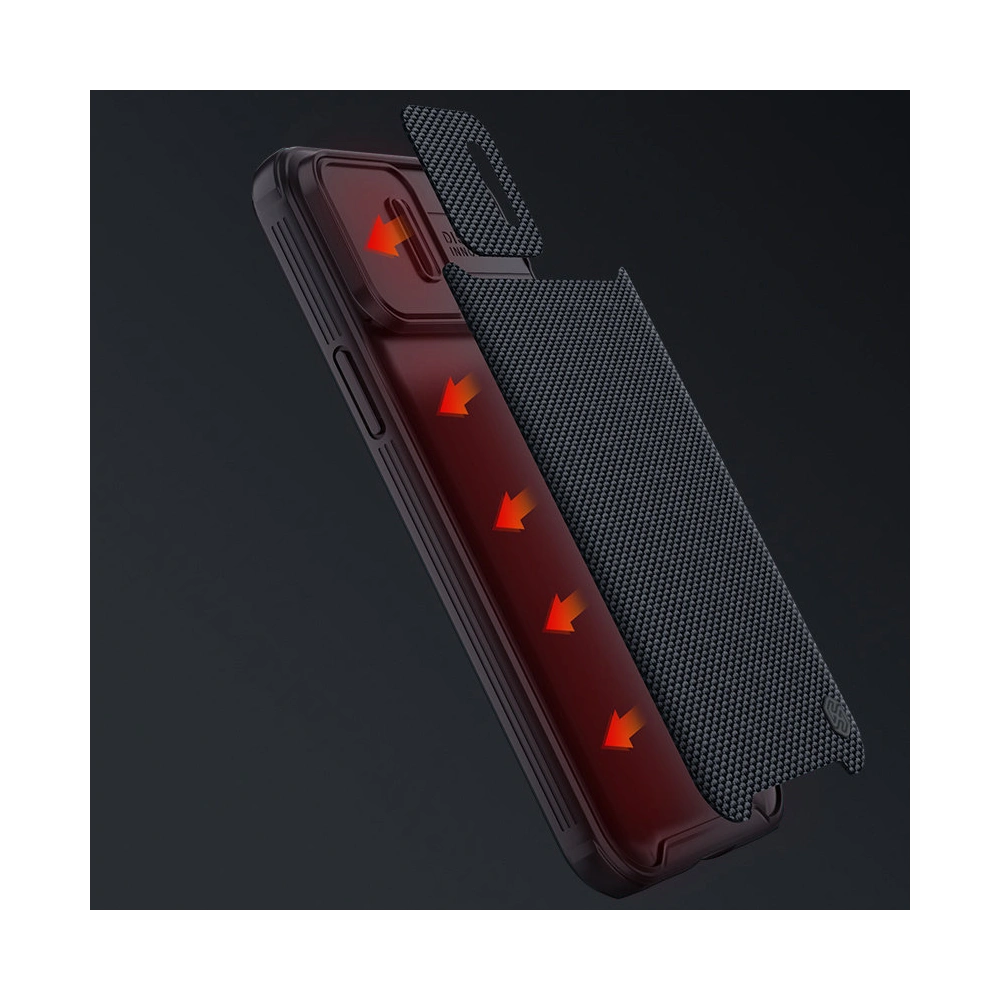 Hurtownia GSM - Etui Nillkin Texture Pro Magnetic MagSafe Apple iPhone 13 negru - NLK537 - {ean13} - Hurt