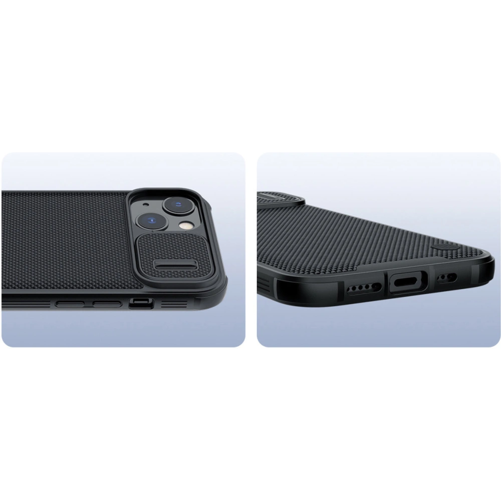Hurtownia GSM - Etui Nillkin Texture Pro Magnetic MagSafe Apple iPhone 13 negru - NLK537 - {ean13} - Hurt