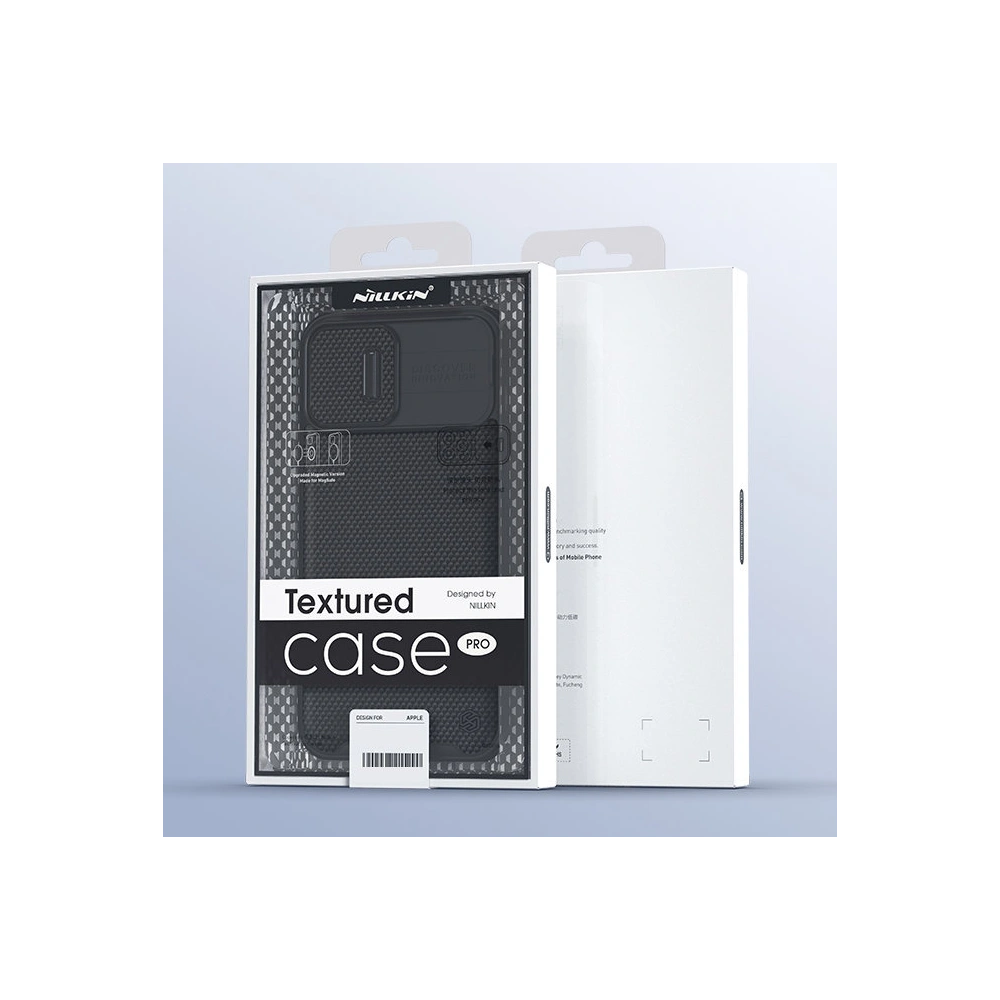 Hurtownia GSM - Etui Nillkin Texture Pro Magnetic MagSafe Apple iPhone 13 Pro czarny - NLK538 - {ean13} - Hurt