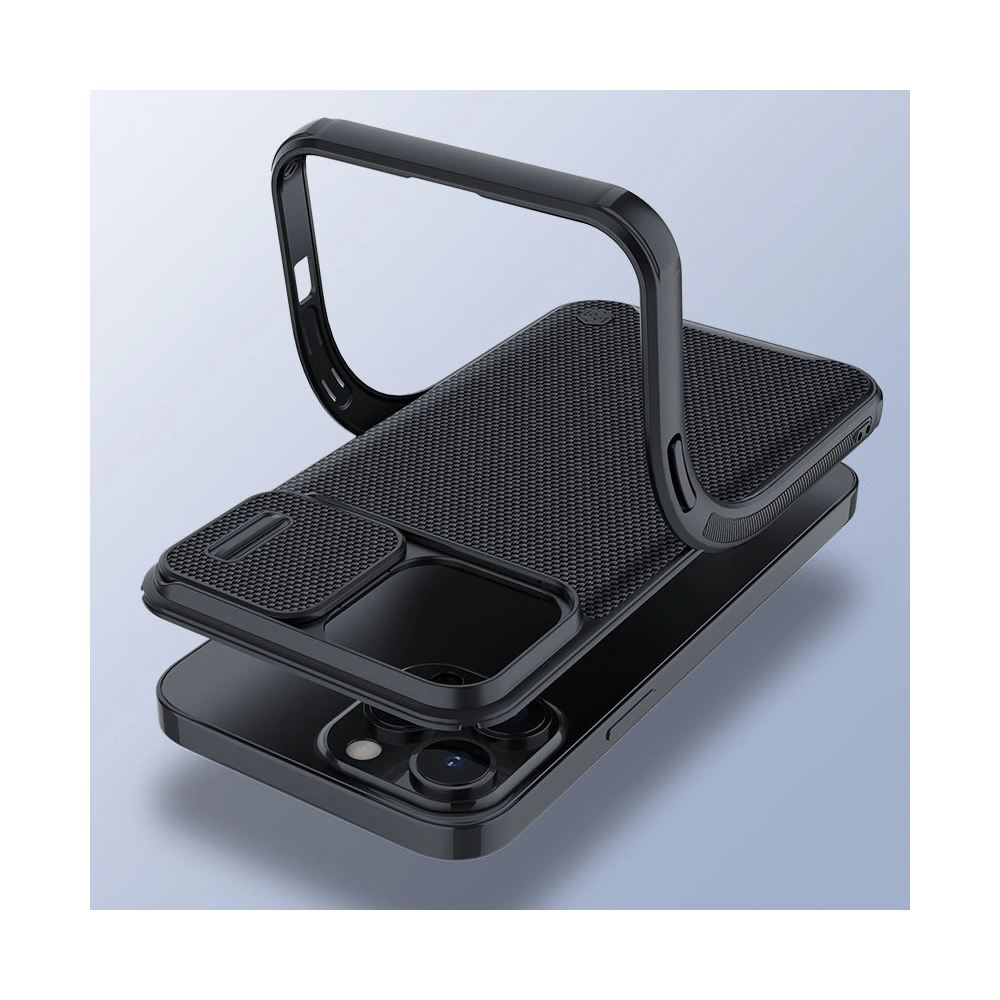 Hurtownia GSM - Etui Nillkin Texture Pro Magnetic MagSafe Apple iPhone 13 Pro czarny - NLK538 - {ean13} - Hurt