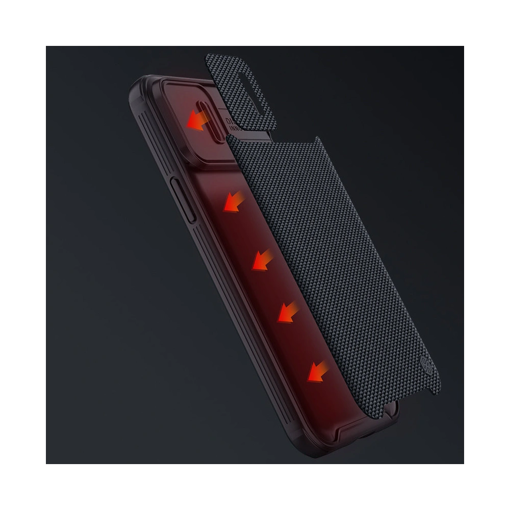 Hurtownia GSM - Etui Nillkin Texture Pro Magnetic MagSafe Apple iPhone 13 Pro negru - NLK538 - {ean13} - Hurt