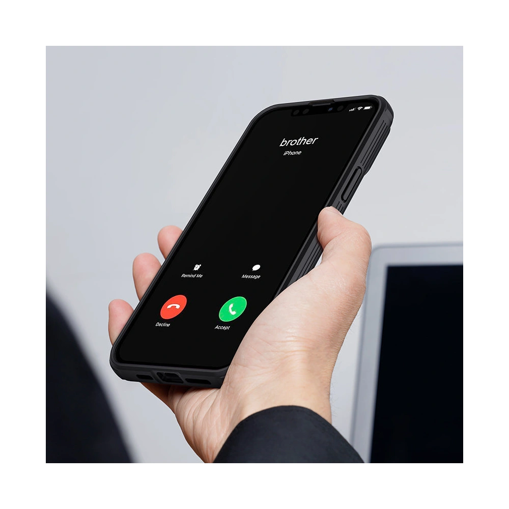 Wholesale Nillkin Texture Pro Magnetic MagSafe Apple iPhone 13 Pro Max black - NLK539 - {ean13} - Hurt