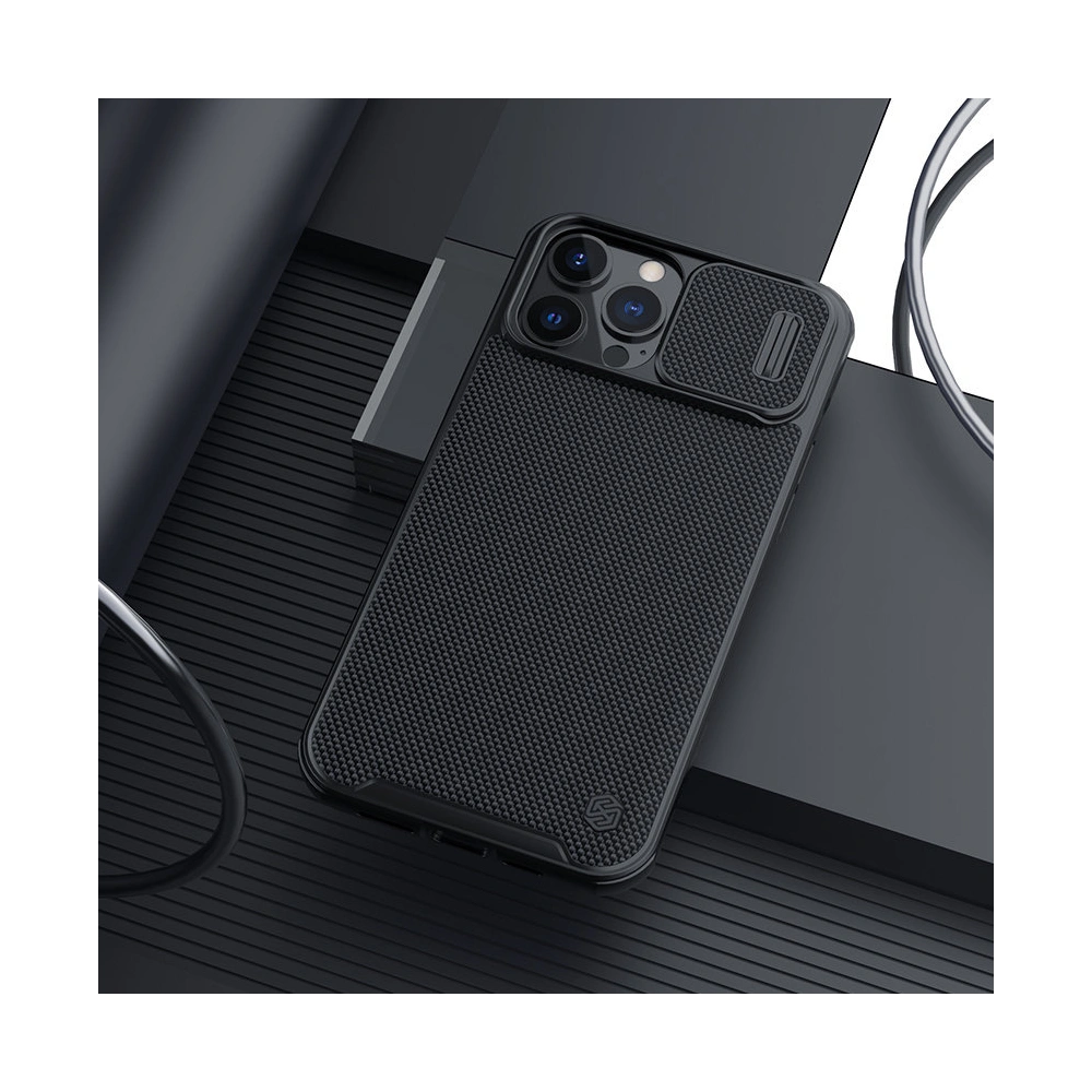 Hurtownia GSM - Case Nillkin Texture Pro Magnetic MagSafe Apple iPhone 13 Pro Max schwarz - NLK539 - {ean13} - Hurt