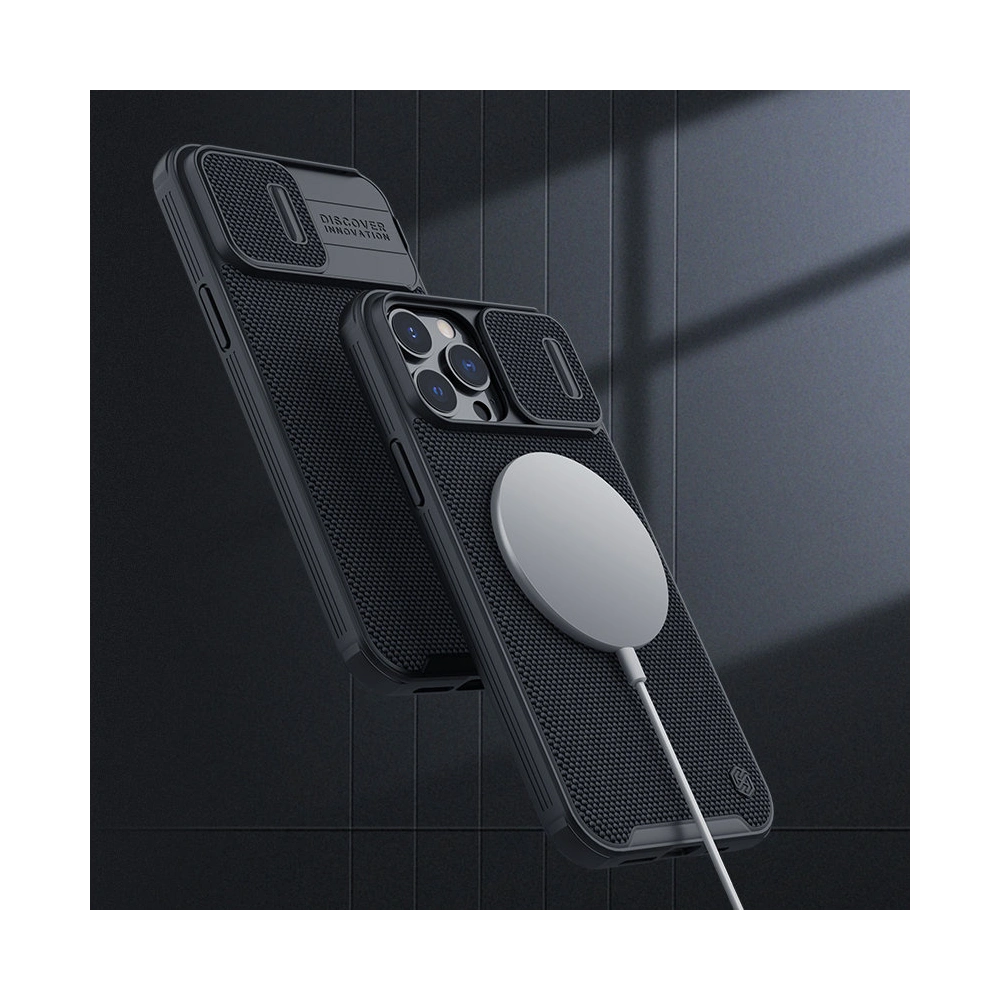 Hurtownia GSM - Case Nillkin Texture Pro Magnetic MagSafe Apple iPhone 13 Pro Max schwarz - NLK539 - {ean13} - Hurt