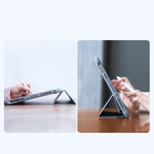 Etui Nillkin Bumper Leather Pro Smart Cover Apple iPad Pro 12.9 2020/2021 (4. i 5. generacji) czarny