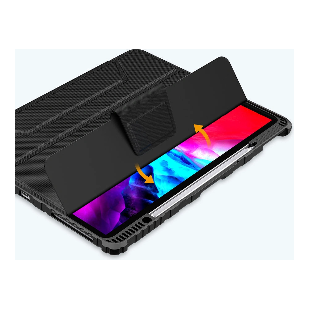 Hurtownia GSM - Etui Nillkin Bumper Leather Pro Smart Cover Apple iPad Pro 12.9 2020/2021 (4. és 5. generáció) fekete - NLK540 - {ean13} - Hurt