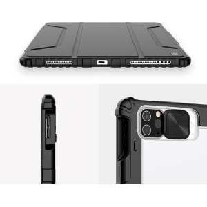 Hurtownia GSM - Case Nillkin Bumper Leather Pro Smart Cover für Apple iPad Pro 12.9 2020/2021 (4. und 5. Generation) schwarz - NLK540 - {ean13} - Hurt
