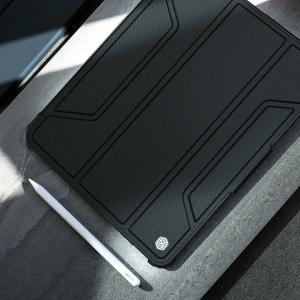 Hurtownia GSM - Etui Nillkin Bumper Leather Pro Smart Cover Apple iPad Pro 12.9 2020/2021 (4. és 5. generáció) fekete - NLK540 - {ean13} - Hurt