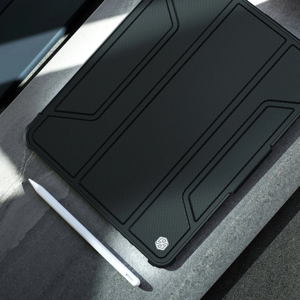 Hurtownia GSM - Etui Nillkin Bumper Leather Pro Smart Cover Apple iPad Pro 12.9 2020/2021 (4. és 5. generáció) fekete - NLK540 - {ean13} - Hurt