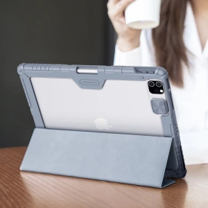 Hurtownia GSM - Etui Nillkin Bumper Leather Pro Smart Cover Apple iPad Pro 12.9 2020/2021 (4. és 5. generáció) fekete - NLK540 - {ean13} - Hurt