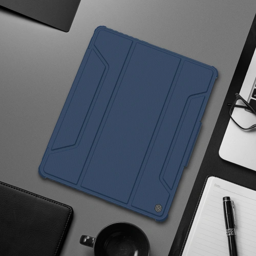 Etui Nillkin Bumper Leather Pro Smart Cover Apple iPad Pro 12.9 2020/2021 (4. i 5. generacji) czarny