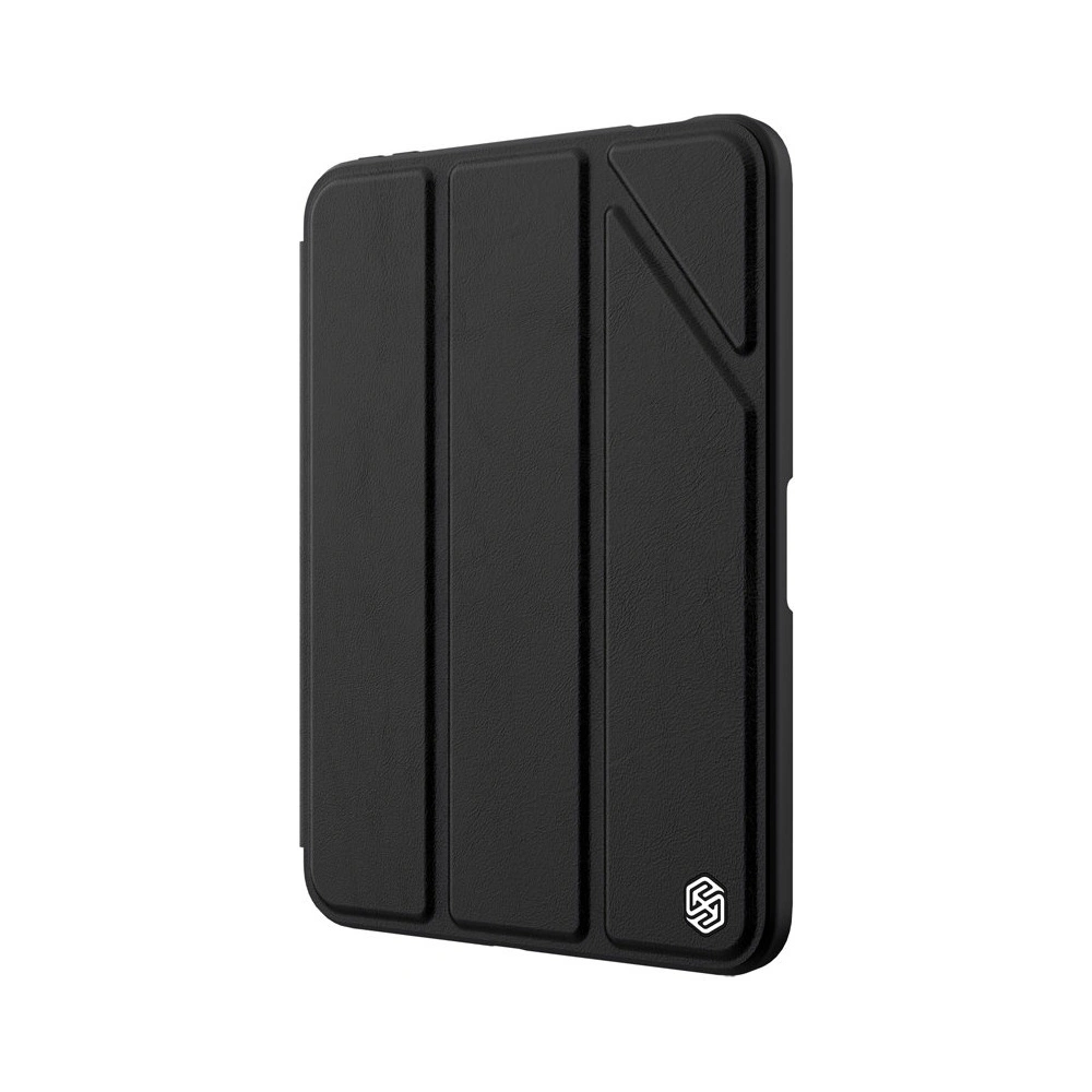 Hurtownia GSM - Etui Nillkin Bevel Leather Apple iPad mini 2021 (6. generációs) / iPad mini 8.3" 2024 7gen fekete - NLK541 - {ean13} - Hurt
