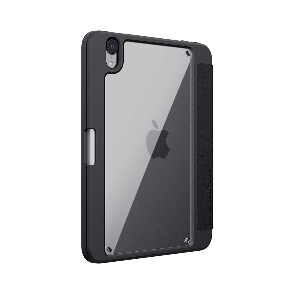 Hurtownia GSM - Etui Nillkin Bevel Leather Apple iPad mini 2021 (6. generációs) / iPad mini 8.3" 2024 7gen fekete - NLK541 - {ean13} - Hurt
