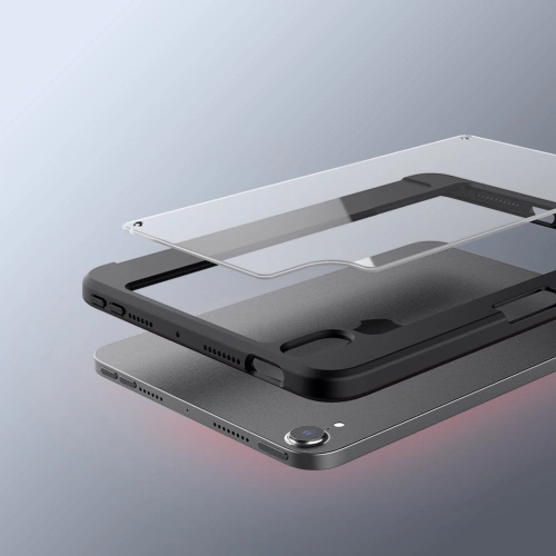 Etui Nillkin Bevel Leather Apple iPad mini 2021 (6. generacji) / iPad mini 8.3" 2024 (7. generacji) czarny