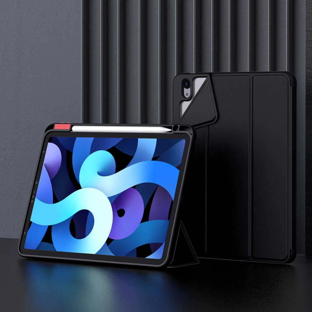 Hurtownia GSM - Case Nillkin Bevel Leather Apple iPad mini 2021 (6. Generation) / iPad mini 8.3" 2024 7gen / iPad mini 8.3" 2024 7gen schwarz - NLK541 - {ean13} - Hurt