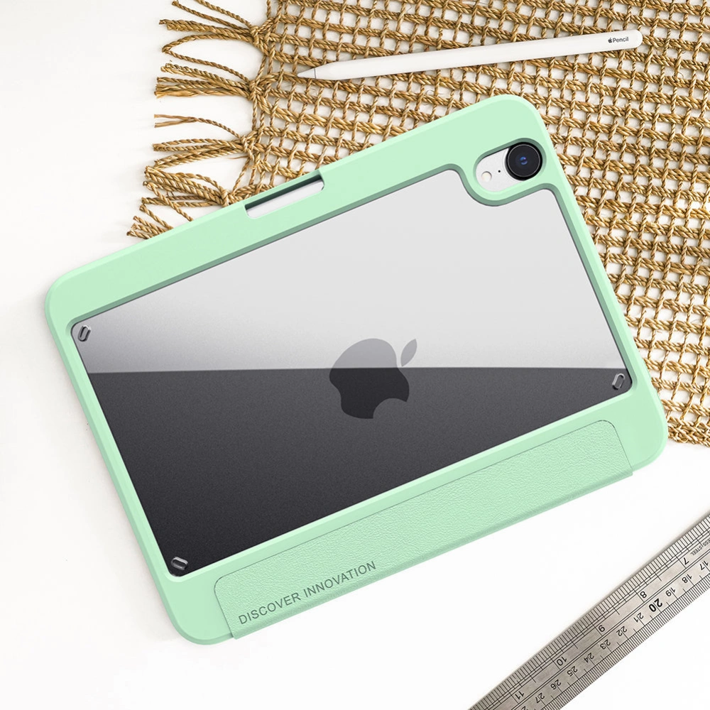 Hurtownia GSM - Etui Nillkin Bevel Leather Apple iPad mini 2021 (6. generációs) / iPad mini 8.3" 2024 7gen fekete - NLK541 - {ean13} - Hurt