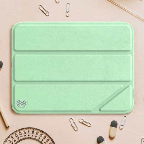 Etui Nillkin Bevel Leather Apple iPad mini 2021 (6. generacji) / iPad mini 8.3" 2024 (7. generacji) czarny