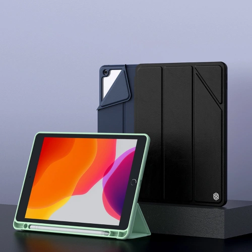 Etui Nillkin Bevel Leather Apple iPad 10.2 2019/2020/2021 (7., 8. i 9. generacji) czarny