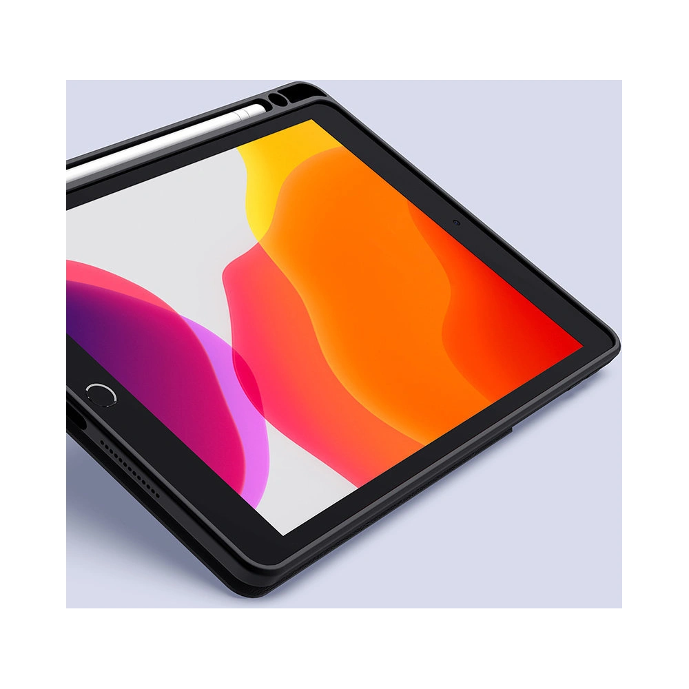 Hurtownia GSM - Etui Nillkin Bevel Leather Apple iPad 10.2 2019/2020/2021 (7., 8. és 9. generáció) fekete - NLK542 - {ean13} - Hurt