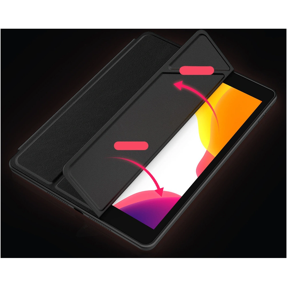 Hurtownia GSM - Etui Nillkin Bevel Leather Apple iPad 10.2 2019/2020/2021 (7., 8. és 9. generáció) fekete - NLK542 - {ean13} - Hurt