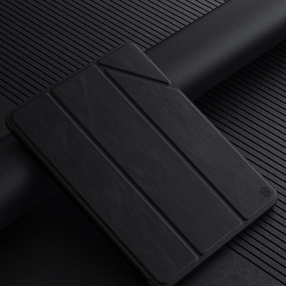 Hurtownia GSM - Etui Nillkin Bevel Leather Apple iPad 10.2 2019/2020/2021 (7., 8. és 9. generáció) fekete - NLK542 - {ean13} - Hurt