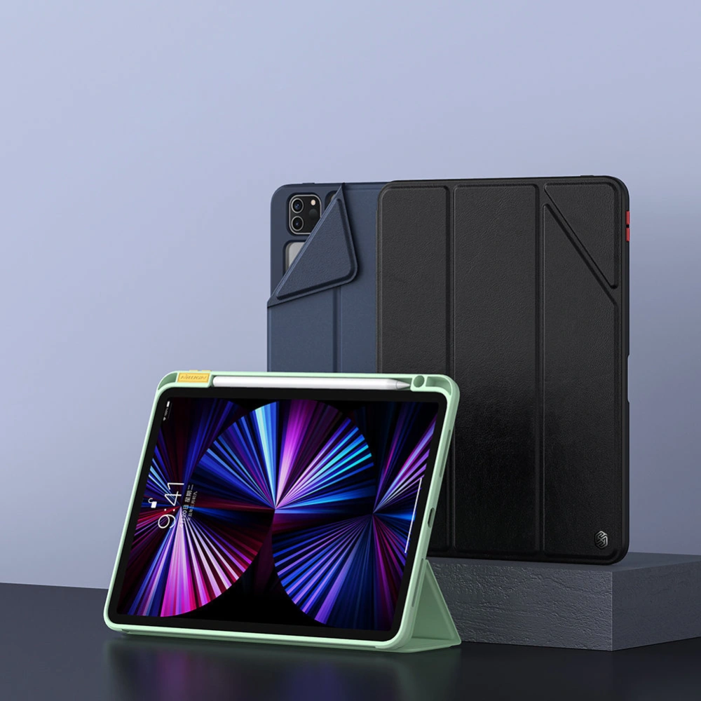 Hurtownia GSM - Etui Nillkin Bevel Leather Apple iPad Pro 11 2020/2021 (2. a 3. generace) černé - NLK543 - {ean13} - Hurt