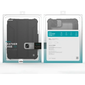 Hurtownia GSM - Etui Nillkin Bumper Leather Pro Smart Cover Apple iPad mini 2021 (6. generáció) / iPad mini 8.3" 2024 7gen fekete - NLK544 - {ean13} - Hurt