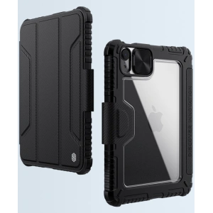 Hurtownia GSM - Etui Nillkin Bumper Leather Pro Smart Cover Apple iPad mini 2021 (6. generáció) / iPad mini 8.3" 2024 7gen fekete - NLK544 - {ean13} - Hurt