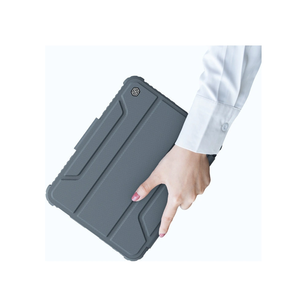 Hurtownia GSM - Etui Nillkin Bumper Leather Pro Smart Cover Apple iPad mini 2021 (6. generáció) / iPad mini 8.3" 2024 7gen fekete - NLK544 - {ean13} - Hurt