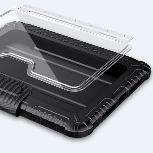 Etui Nillkin Bumper Leather Pro Smart Cover Apple iPad mini 2021 (6. generacji) / iPad mini 8.3" 2024 (7. generacji) czarny