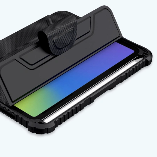 Etui Nillkin Bumper Leather Pro Smart Cover Apple iPad mini 2021 (6. generacji) / iPad mini 8.3" 2024 (7. generacji) czarny