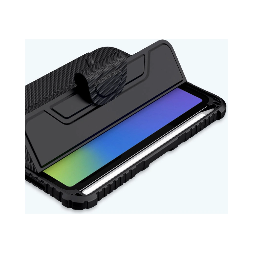 Hurtownia GSM - Etui Nillkin Bumper Leather Pro Smart Cover Apple iPad mini 2021 (6. generáció) / iPad mini 8.3" 2024 7gen fekete - NLK544 - {ean13} - Hurt