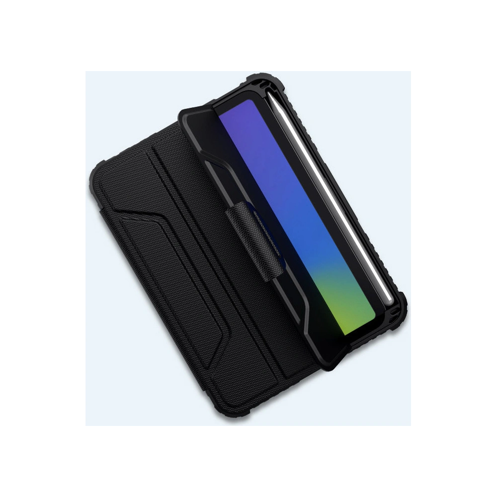 Hurtownia GSM - Etui Nillkin Bumper Leather Pro Smart Cover Apple iPad mini 2021 (6. generáció) / iPad mini 8.3" 2024 7gen fekete - NLK544 - {ean13} - Hurt