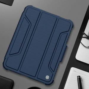 Hurtownia GSM - Etui Nillkin Bumper Leather Pro Smart Cover Apple iPad mini 2021 (6. generáció) / iPad mini 8.3" 2024 7gen fekete - NLK544 - {ean13} - Hurt