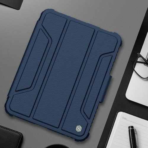 Etui Nillkin Bumper Leather Pro Smart Cover Apple iPad mini 2021 (6. generacji) / iPad mini 8.3" 2024 (7. generacji) czarny