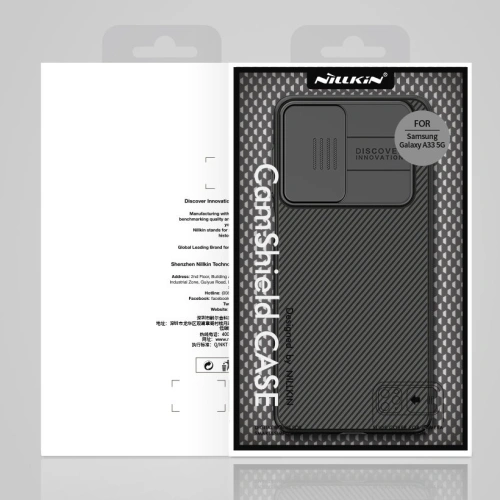 Etui Nillkin CamShield Samsung Galaxy A33 5G niebieski