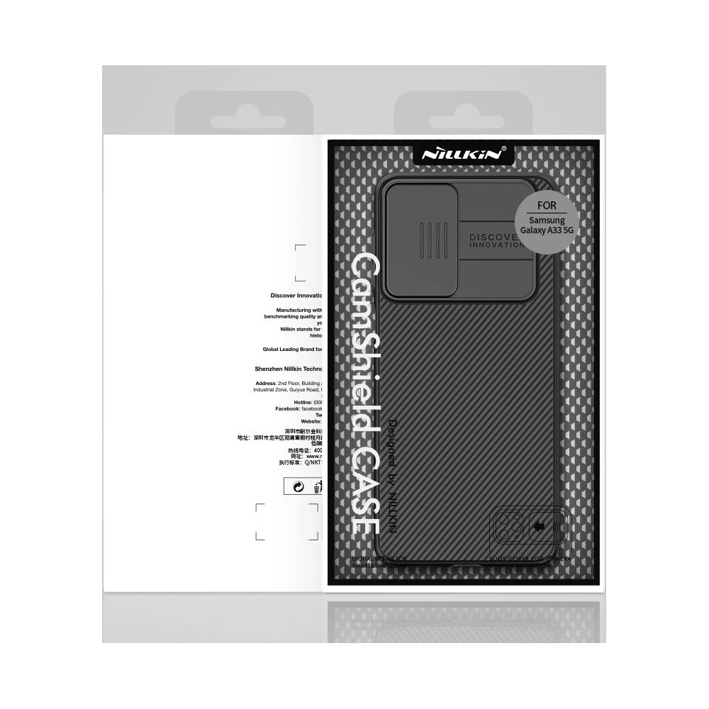 Hurtownia GSM - Etui Nillkin CamShield Samsung Galaxy A33 5G albastru - NLK545 - {ean13} - Hurt