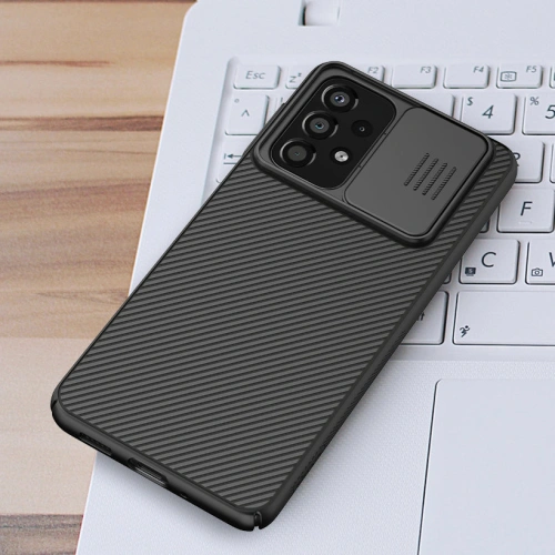 Etui Nillkin CamShield Samsung Galaxy A33 5G niebieski