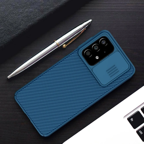 Etui Nillkin CamShield Samsung Galaxy A33 5G niebieski