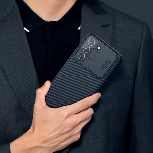 Hurtownia GSM - Etui Nillkin CamShield Pro Samsung Galaxy S22 kék - NLK546 - {ean13} - Hurt