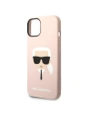 Hurtownia GSM - Etui Karl Lagerfeld KLHCP14SSLKHLP Apple iPhone 14 hardcase roz roz/pink Silicon Karl`s Head - KLD1145 - {ean13} - Hurt