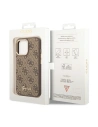 Wholesale Guess GUHCP14XHG4SHW Apple iPhone 14 Pro Max brown hard case 4G Vintage Gold Logo - GUE2129 - {ean13} - Hurt