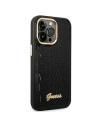 Hurtownia GSM - Etui Guess GUHCP14XHGCRHK Apple iPhone 14 Pro Max černé/black hardcase Croco Collection - GUE2130 - {ean13} - Hurt