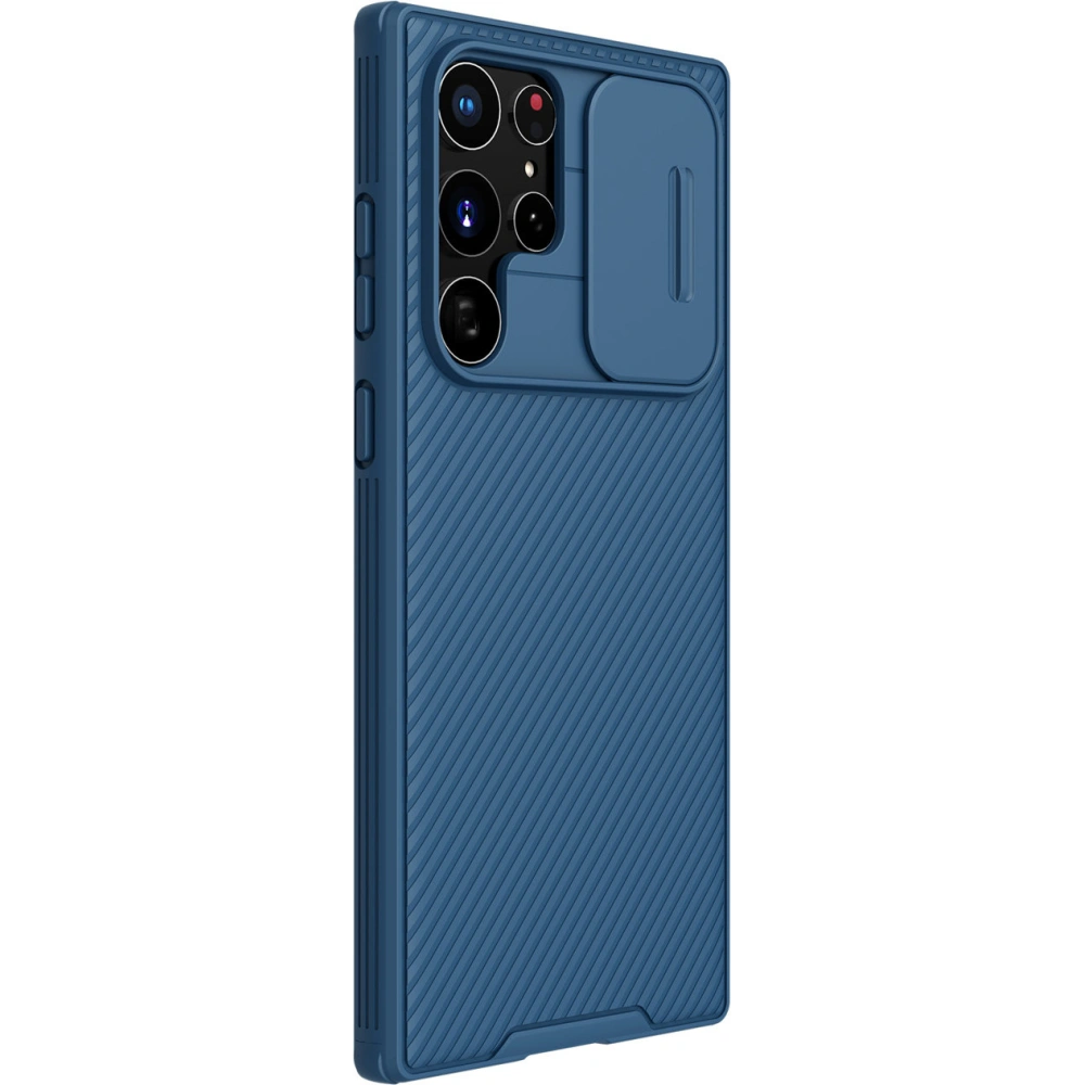 Hurtownia GSM - Etui Nillkin CamShield Pro Samsung Galaxy S22 Ultra modrý - NLK548 - {ean13} - Hurt