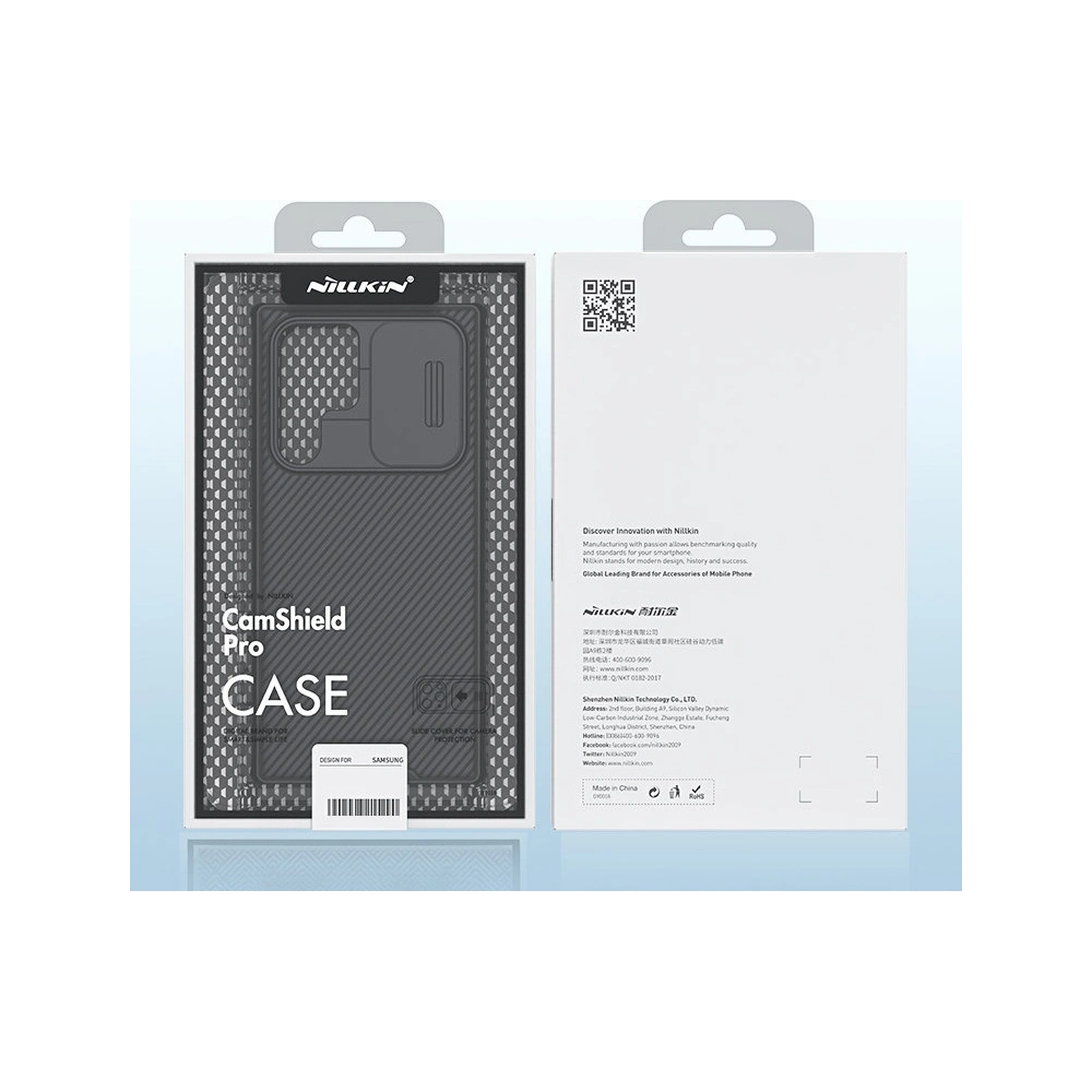 Hurtownia GSM - Etui Nillkin CamShield Pro Samsung Galaxy S22 Ultra modrý - NLK548 - {ean13} - Hurt